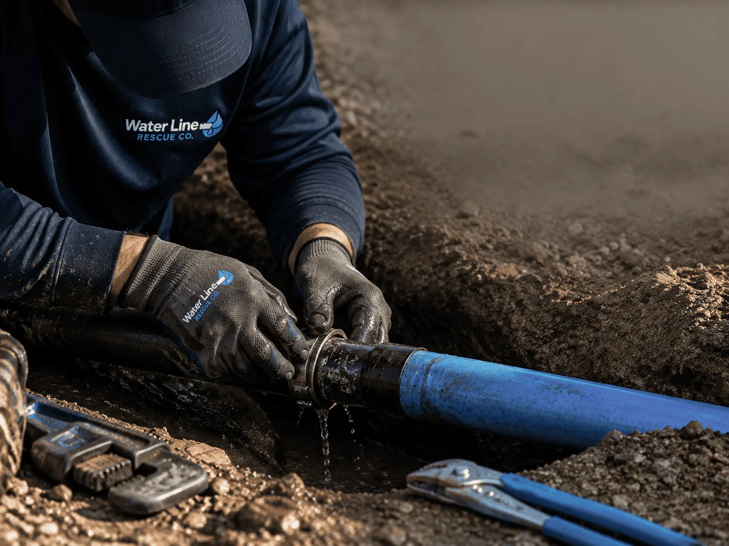 Why choose Water Line Repair in Pocasset, OK